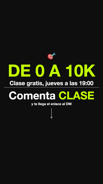 Story con titular grande y CTA de palabra clave
